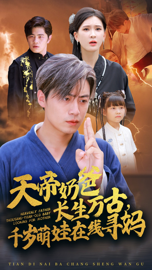 天帝奶爸长生万古，千岁萌娃在线寻妈（52集）虐恋短剧
